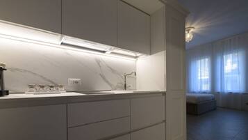 Doccia, asciugacapelli, bidet, asciugamani