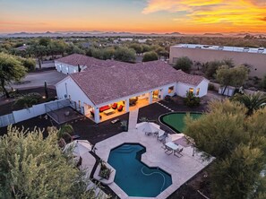 Exterior - Luxury 6BR Estate Heated Pool, Games & Resort (Cave Creek)