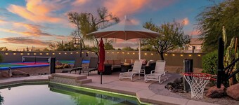 5BR | Pool, Patio, Outdoor TV & In-Pool Hoops