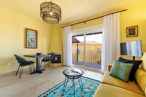 Comfort Apartment, 1 Double Bed with Sofa bed (2 Bedrooms) | Living area - Stay U-nique Apartments Goya II (Rincon de la Victoria)