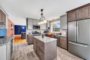 House, Multiple Bedrooms | Private kitchen - Serene 7br Haven By The Lake 7 Bedroom Home (Sullivan)