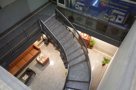 Escaleras con baranda