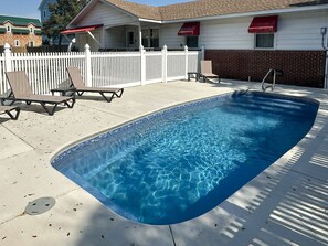 Una piscina climatizada