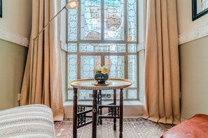 1 bedroom, iron/ironing board, travel crib, WiFi