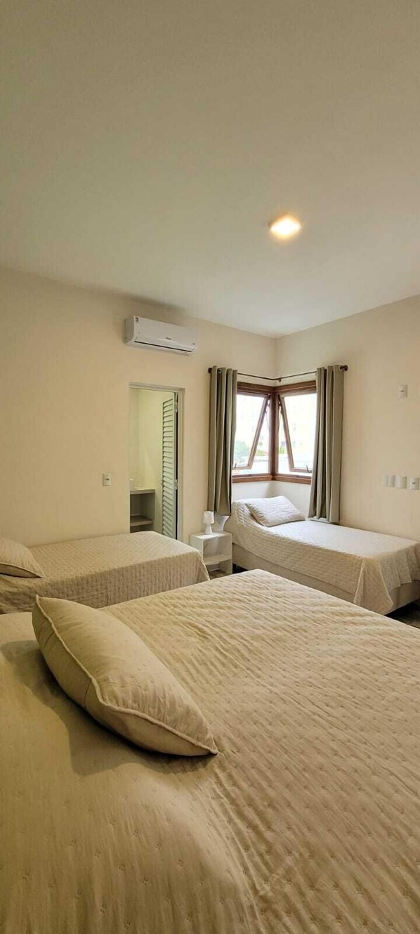 Comfort Quadruple Room | Premium bedding, Select Comfort beds, free WiFi