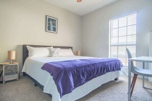 1 多间卧室、熨斗/熨衣板、WiFi、床单