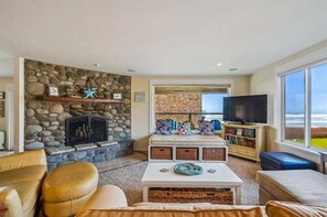 تلفزيون، مدفأة