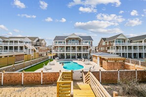 A heated pool - Daniels -- Brand New Luxury Oceanfront Home (Corolla)