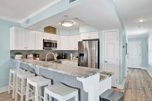 Microwave, oven, dishwasher, coffee/tea maker - Spacious Gulf Shores Duplex | Resort-Style Amenities | Beach Access (Gulf Shores)