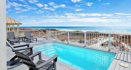 Bella Bleu - Beachfront, Private Pool