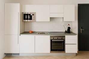 Microwave, oven, stovetop, toaster