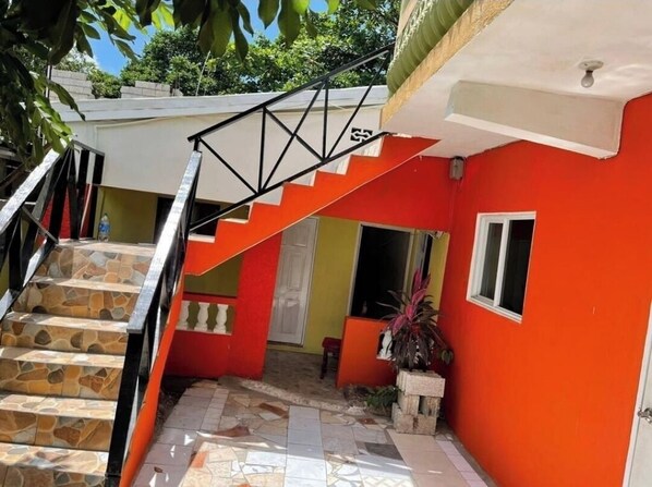 Exterior detail - welcome to a private self contained unit with WIFI , A.C , private entrance (Kingston)