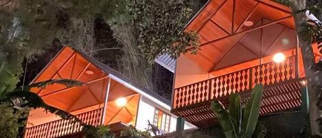 Fassade der Unterkunft