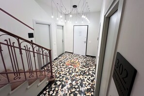 Interior entrance