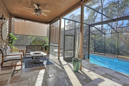 Outdoor pool. Pool Oasis by Tybee & Downtown Savannah