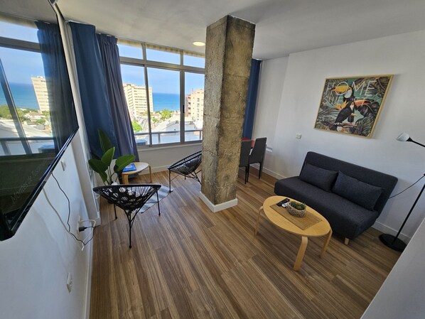 Apartment | Living area - Apartment Torremolinos Near Bajondillo Beach (Torremolinos)