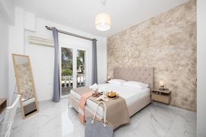 Deluxe Apartment, 2 Bedrooms, Balcony, Pool View - Kosmas Apartments (Corfu)
