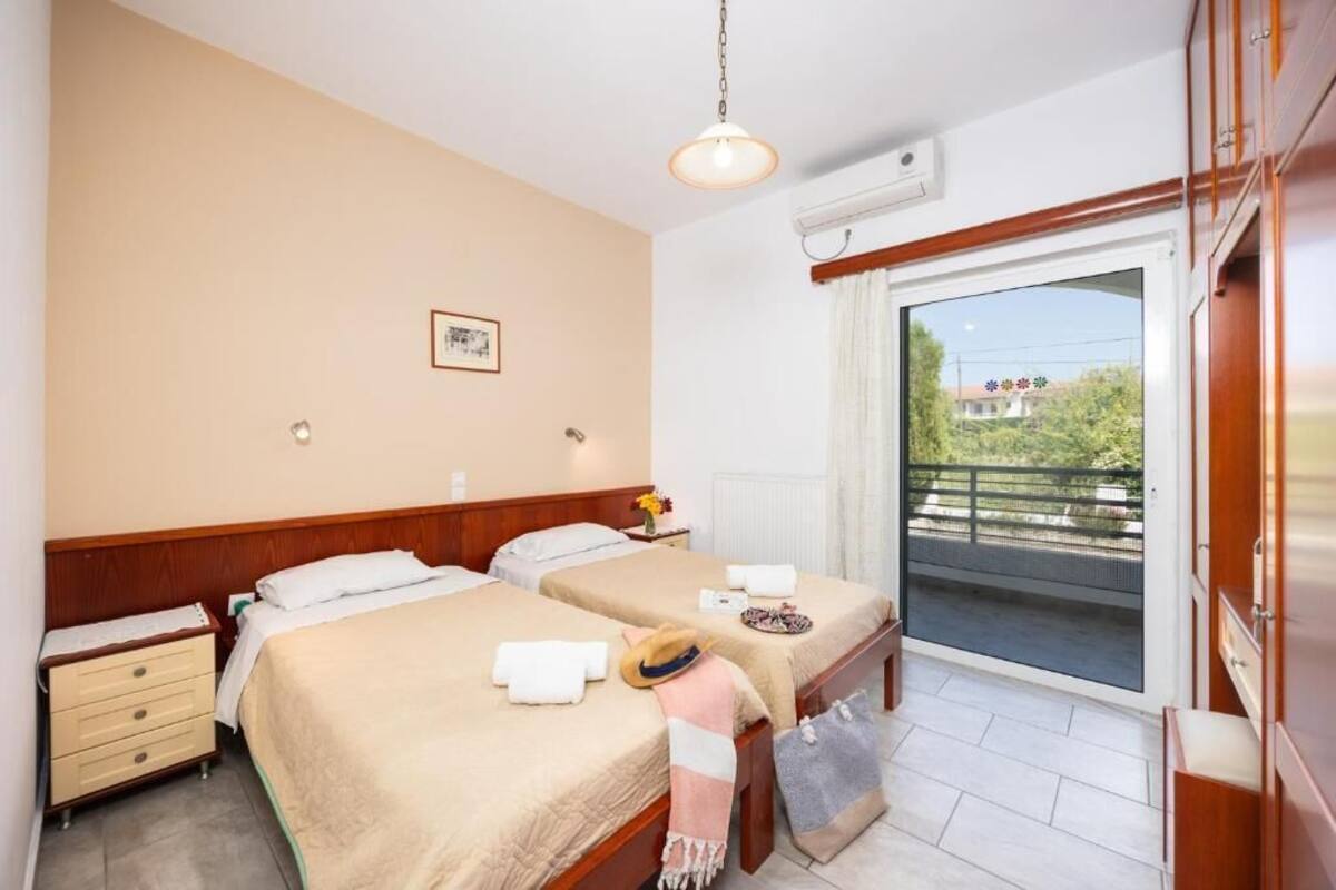 Comfort Apartment, 2 Bedrooms, Balcony, Garden View