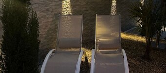 Sun deck Wellness Whirlpool Garden & Grill
