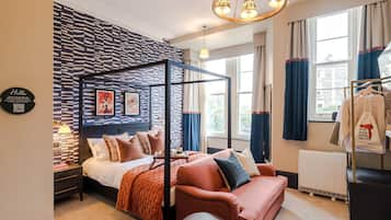 Studio Deluxe | 1 chambre, coffres-forts dans les chambres, décoration personnalisée