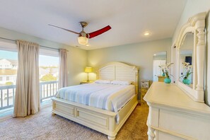 3 soverom, strykejern/-brett, internettilgang og sengetøy