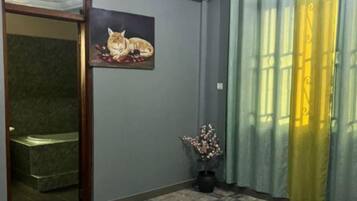 1 habitación, wifi y ropa de cama