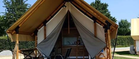 Enceinte de l’hébergement