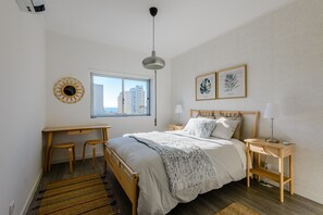 1 개의 침실, 유아용 침대, 침대 시트