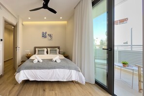 Appartement, 3 slaapkamers, balkon, uitzicht op bergen | 3 slaapkamers