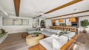 Smart TV, video games, foosball, offices