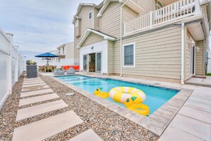 6 bedrooms - Heated Pool Hot Tub 5BR Game Room Elevator Cabana (Brigantine)