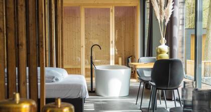 Chalet with 1 bedroom and a terrace