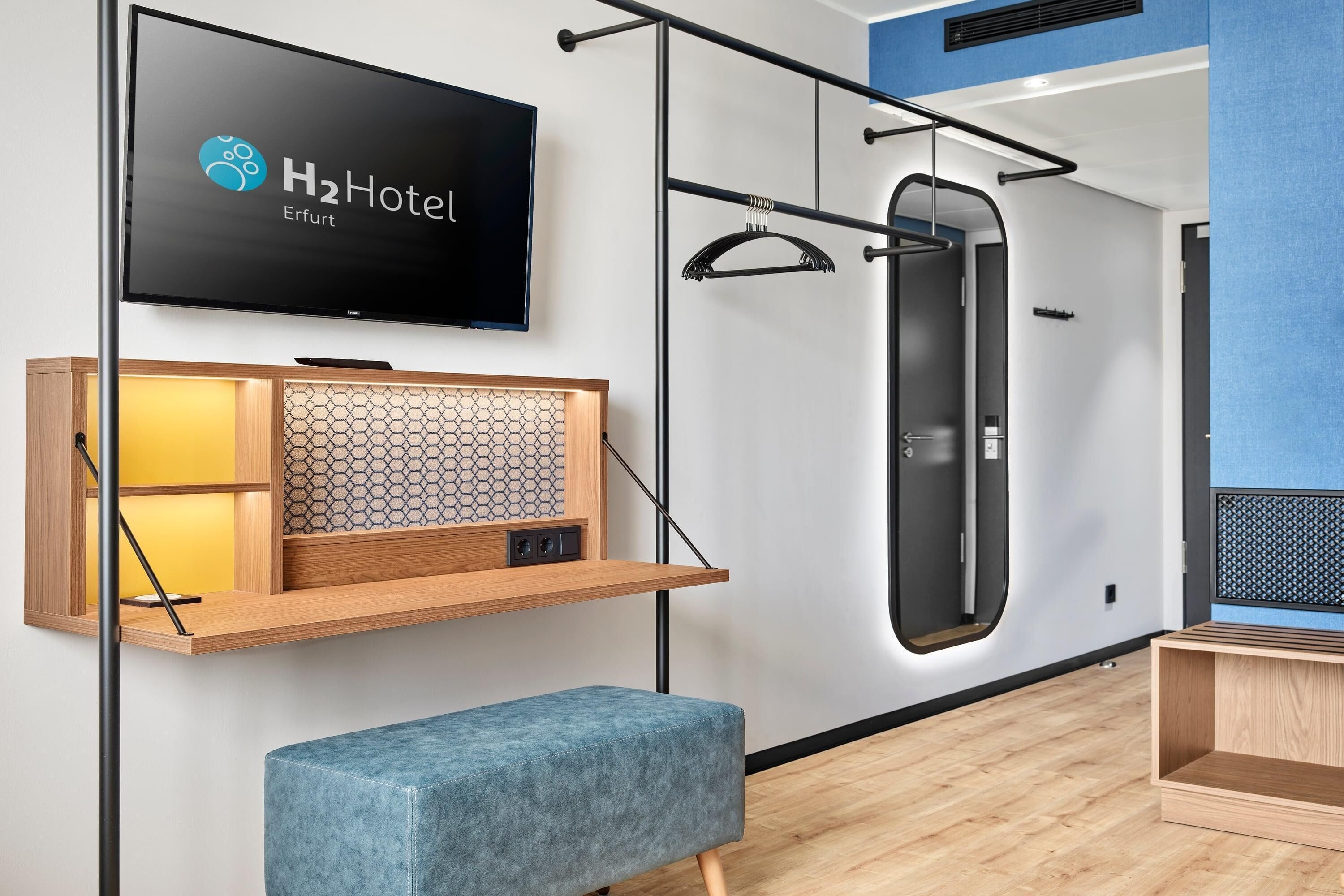 Schallisolierte Zimmer, kostenloses WLAN, Bettwäsche