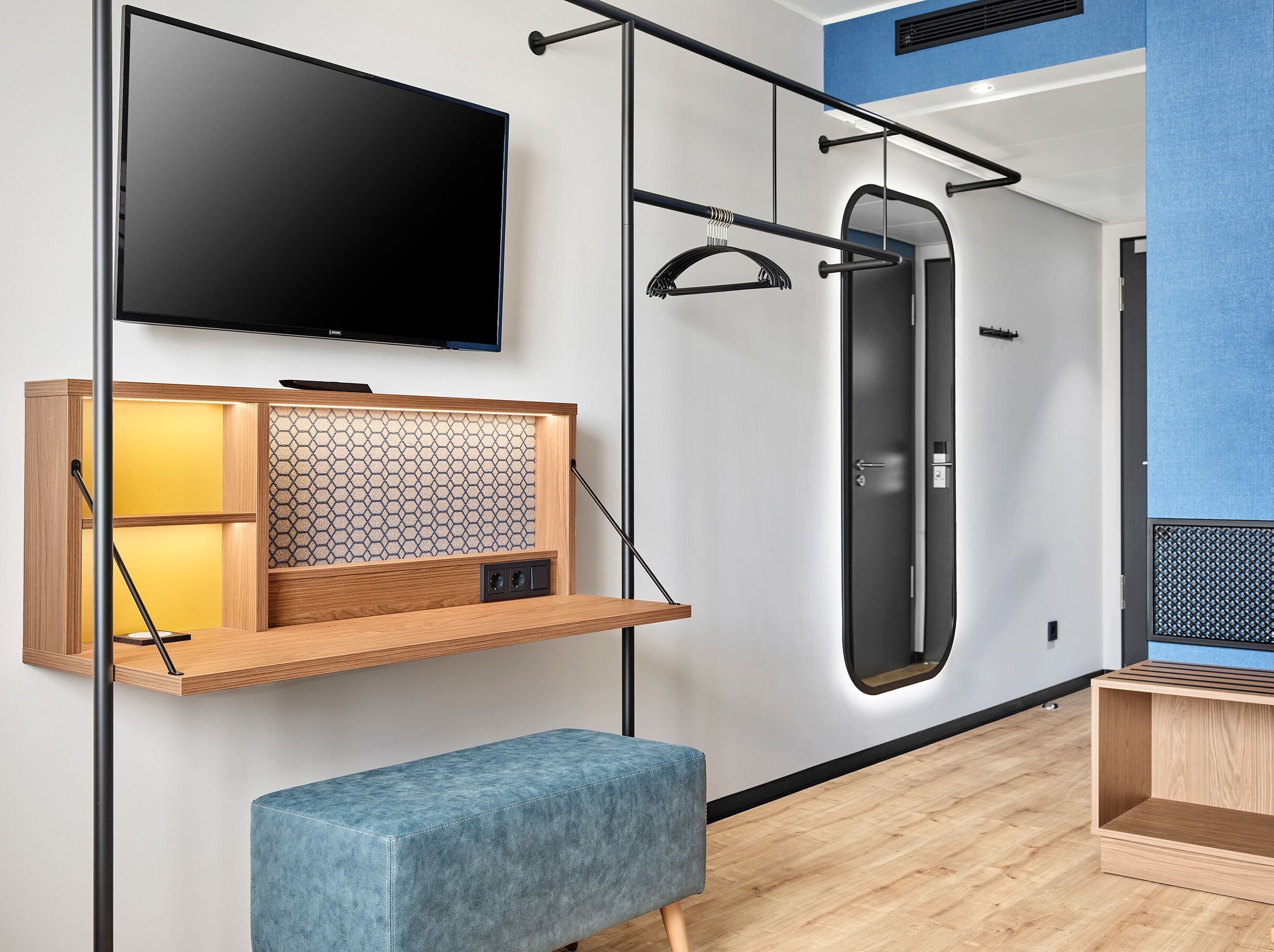 Comfort vierpersoonskamer | Geluiddichte muren, gratis wifi, beddengoed