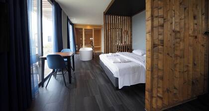 Chalet with 1 bedroom and a terrace