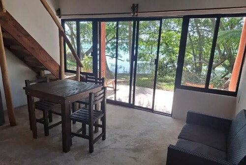 Xanthus Hotel Bacalar: Cabaña con balcón y terraza con vista al lago,5