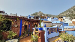 Terrace/patio - Hotel Gernika (Chefchaouen)