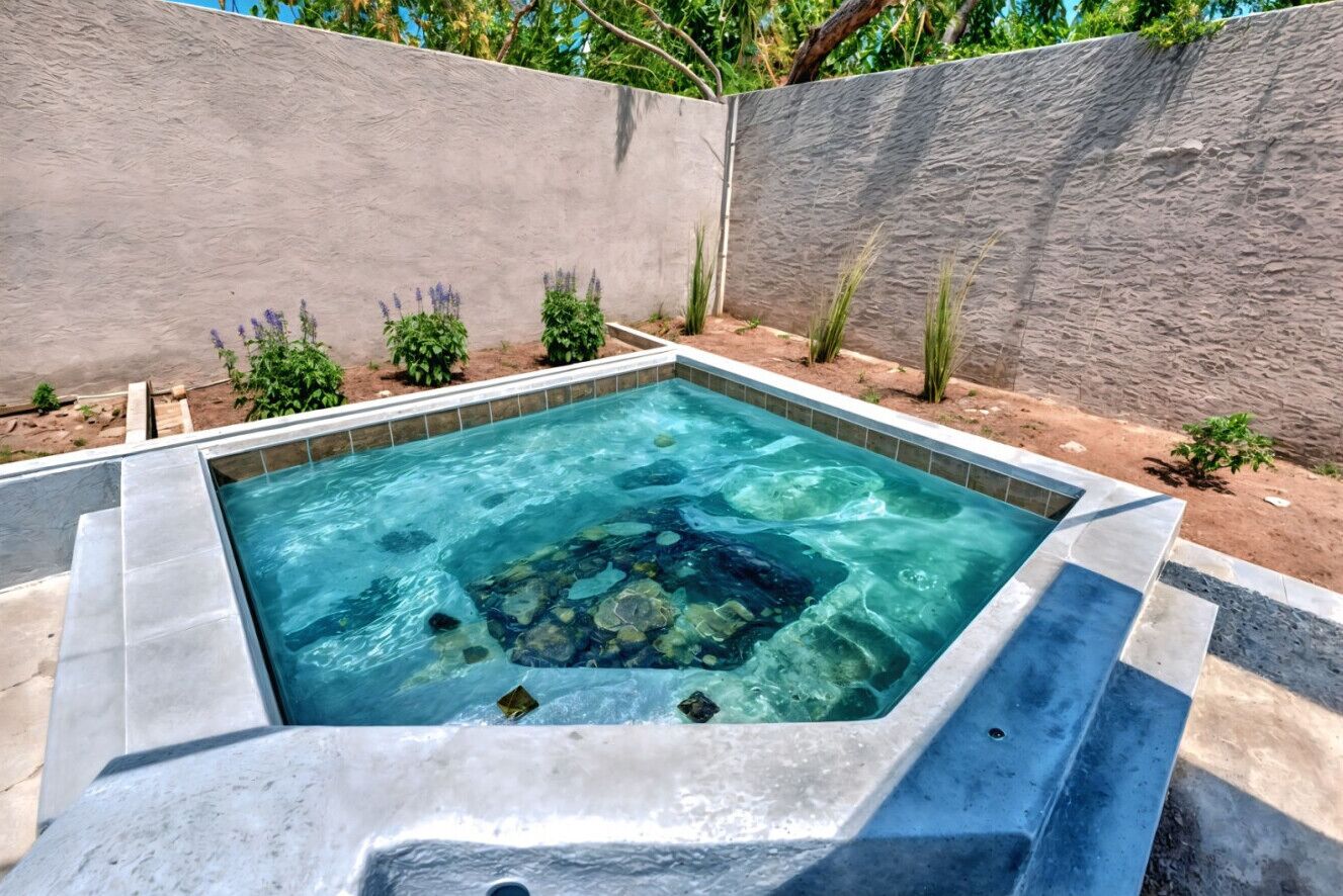 مغطس سبا خارجي