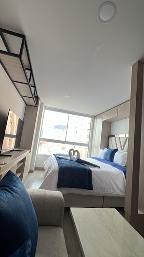 1 bedroom, iron/ironing board, WiFi, bed sheets - Luxury Apartment - Gold Museum - Downtown Bogota (Bogotá)