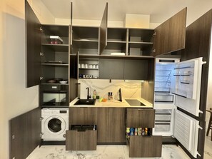 Private kitchen - Flat in Torremolinos With Free Wifi (Torremolinos)