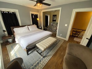 5 bedrooms, iron/ironing board, WiFi, bed sheets