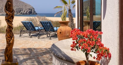 Entire Villa + Casita in Todos Santos on the Serene Punta Lobos Beach