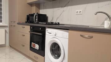 Apartamento, 1 habitación, accesible para personas con discapacidad, fumadores | Lavandería