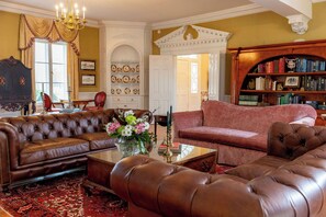 Sitteområde i lobbyen