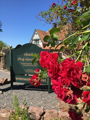 Voorkant van accommodatie