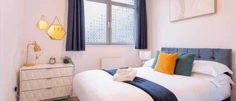 2 soveværelser, strygejern/strygebræt, gratis Wi-Fi, sengetøj