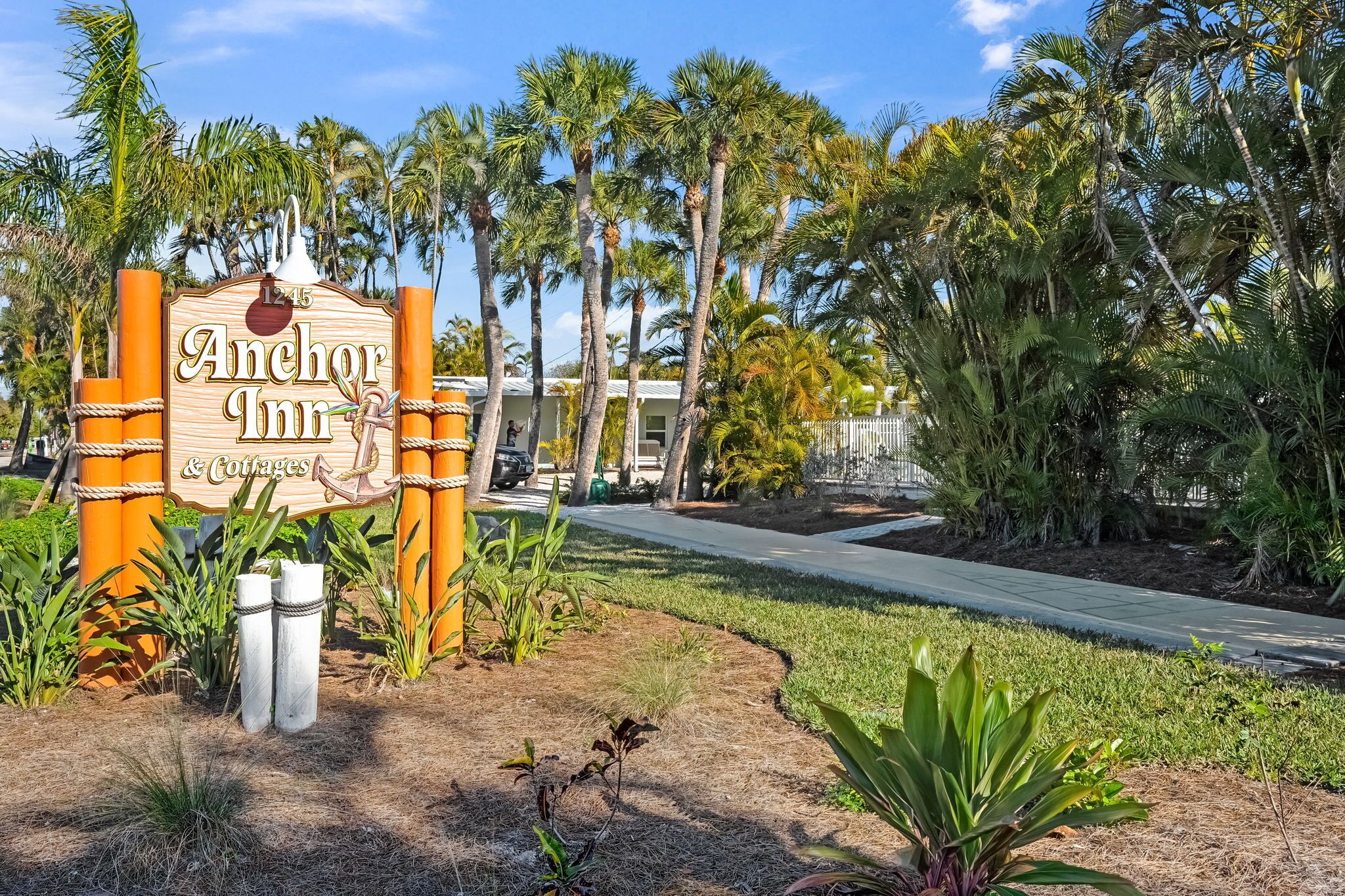 Voorkant van accommodatie