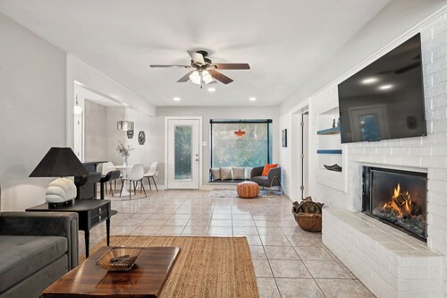 Perfect Pair: A Peaceful Cottage Vibe & Your Own Private Gameroom.