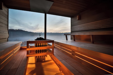 Sauna. Hotel Essence
