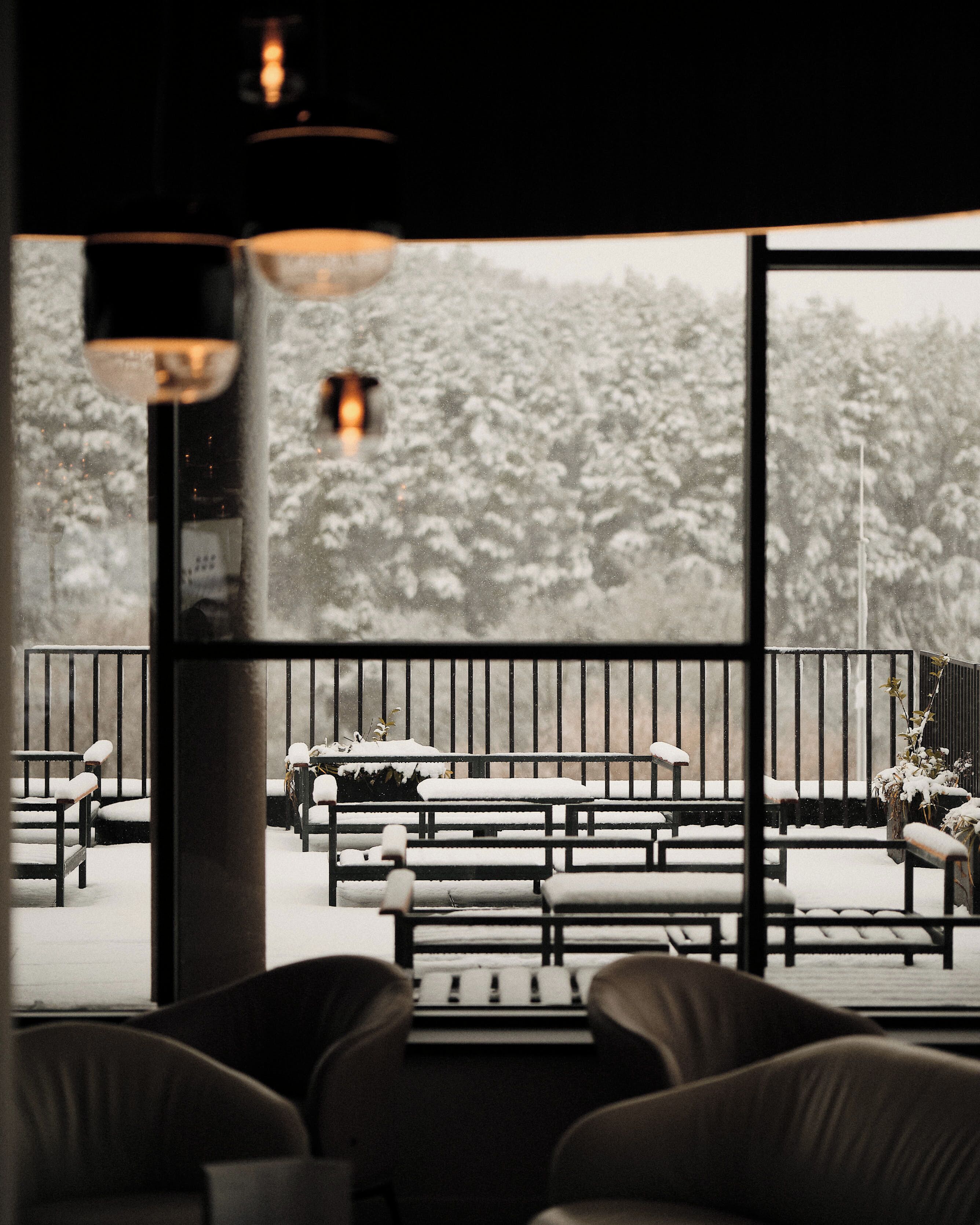 Utsikt fra overnattingsstedet